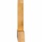 Ekena Millwork Portland Rough Sawn Timber Gable Bracket, Western Red Cedar, 72"W x 27"H x 4"D x 6"F, 9/12 Pitch GBW072X27X0406POR00RWR - alternate 3